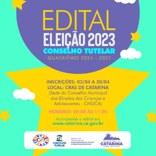 Edital Eleições Conselho Tutelar